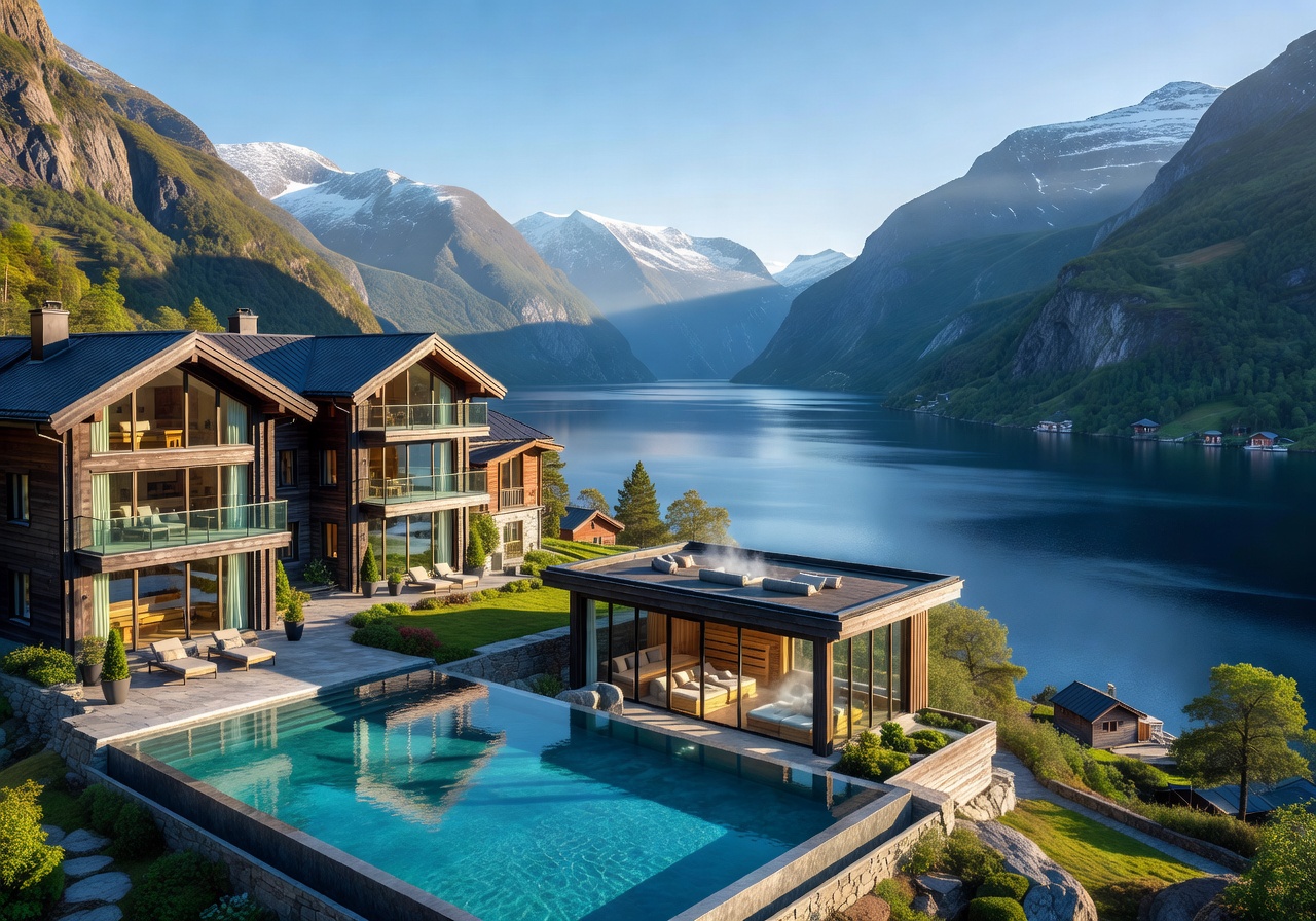 Hotel Alexandra Loen luxury fjord panorama wellness resort