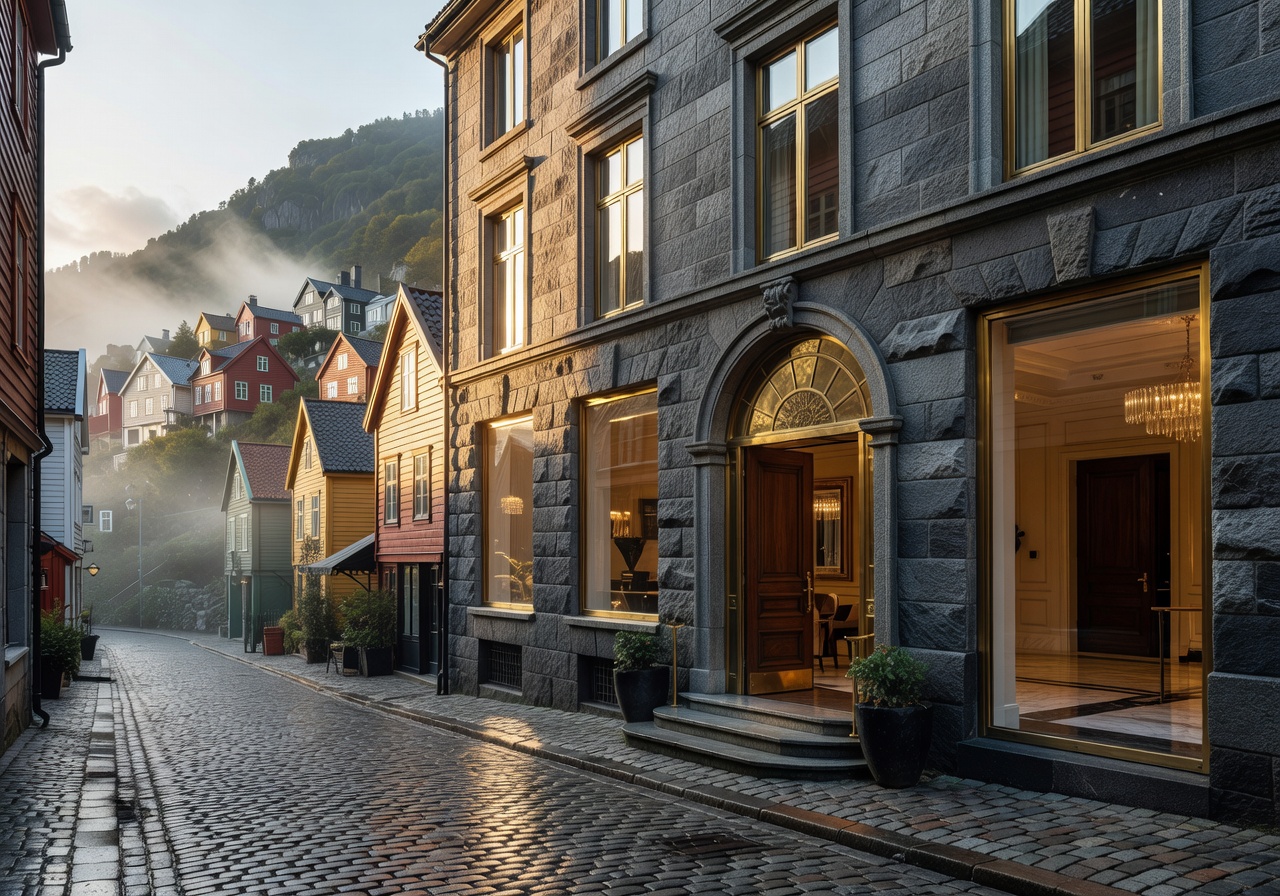 Opus XVI elegant boutique luxury hotel in Bergen Norway